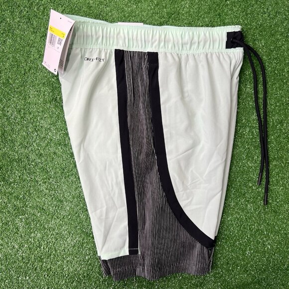 Jordan Shorts Small Mens Dri Fit Sport Statement Light Green Black - Picture 11 of 14